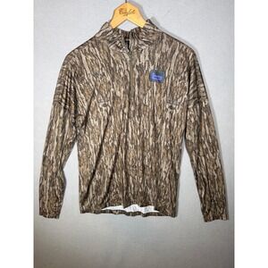 Banded Mossy Oak Bottomland Camo 1/4 Zip Hunting Shirt Performance Women's Small